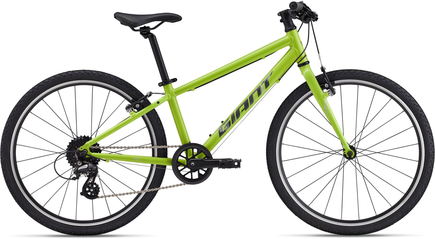 Best 24" kids' bikes: side view of the Giant ARX 24 on a blank background
