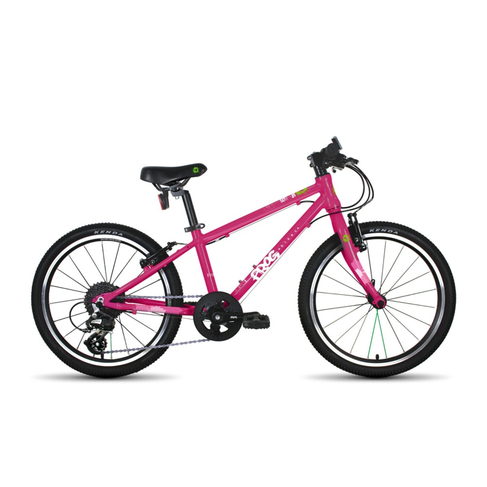 bikes for girls: Frog 53 in pink on a blank background