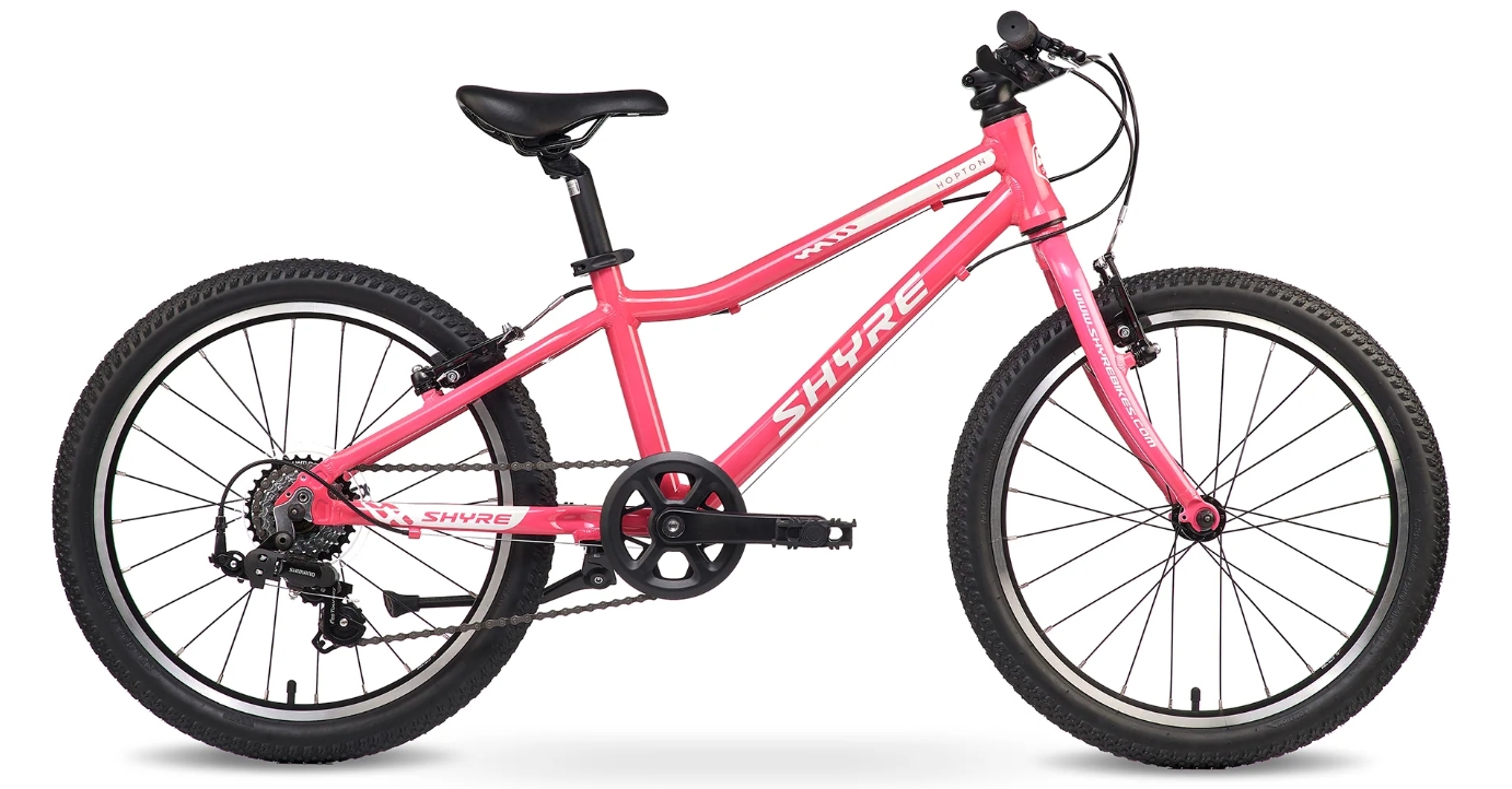 Shyre Bikes Hopton 20 in pink - a brand new 20 inch bike for 2025