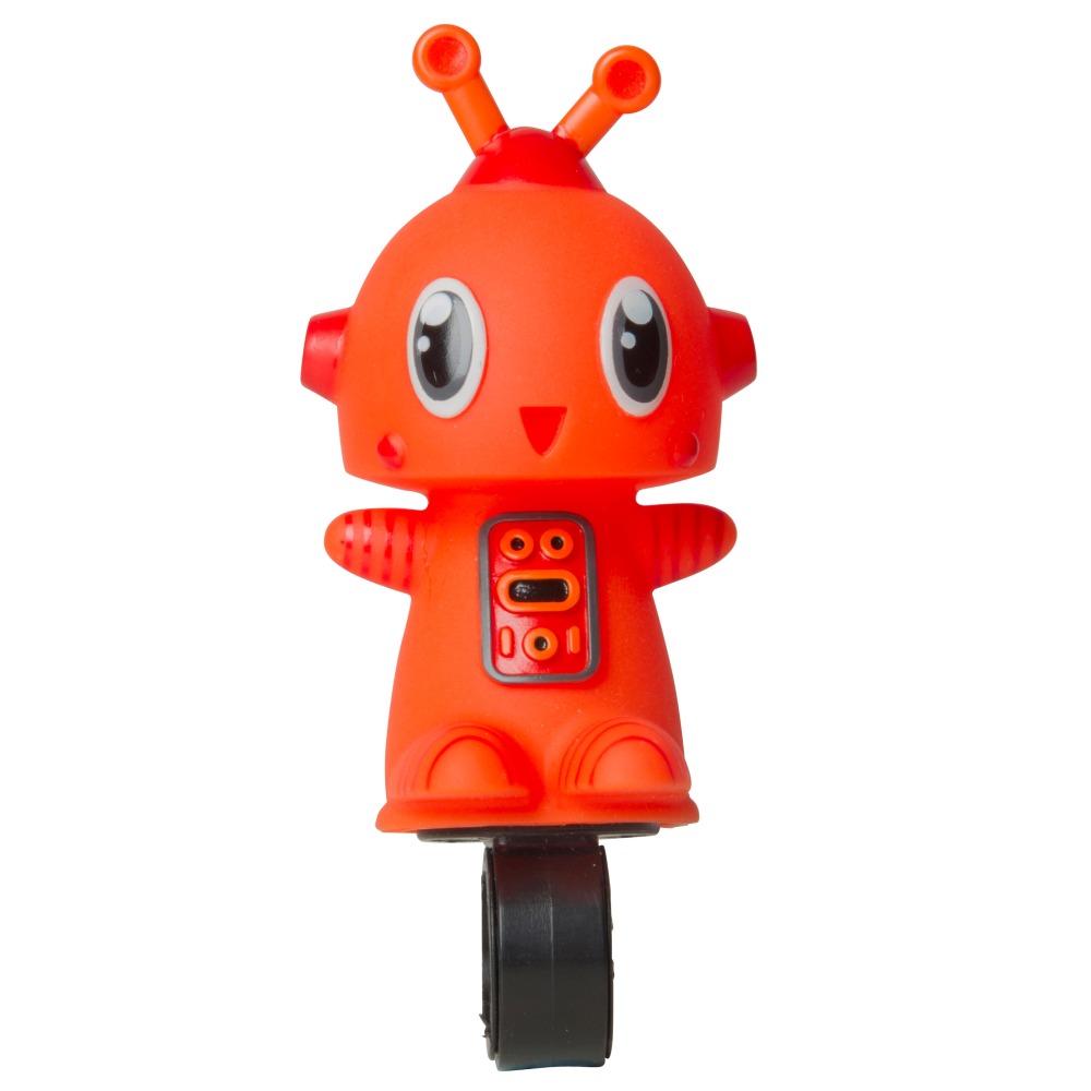 Best bike accessories for kids: A robot shaped bike bell