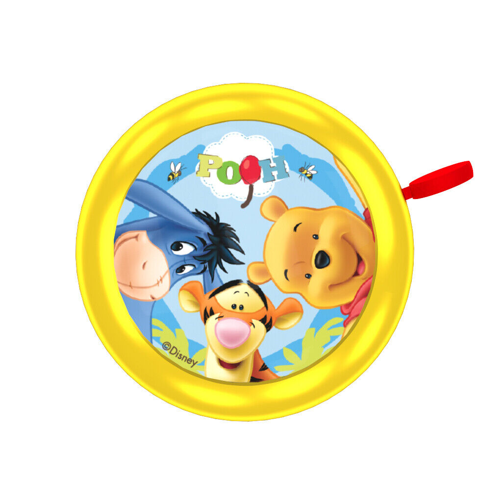 Best bike accessories for kids: A bike bell with characters from Winnie the Pooh