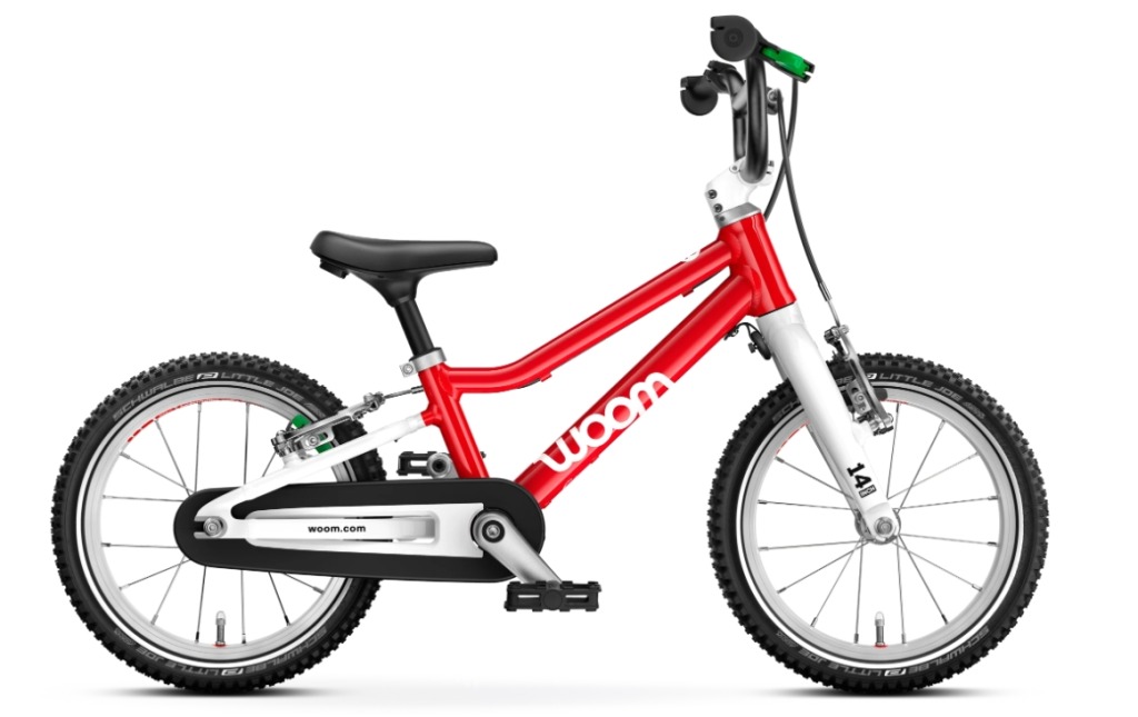 best 14 inch kids bikes - woom Go 2 2025 model - one of the best bicycle for 3 year old with 14 inch wheels