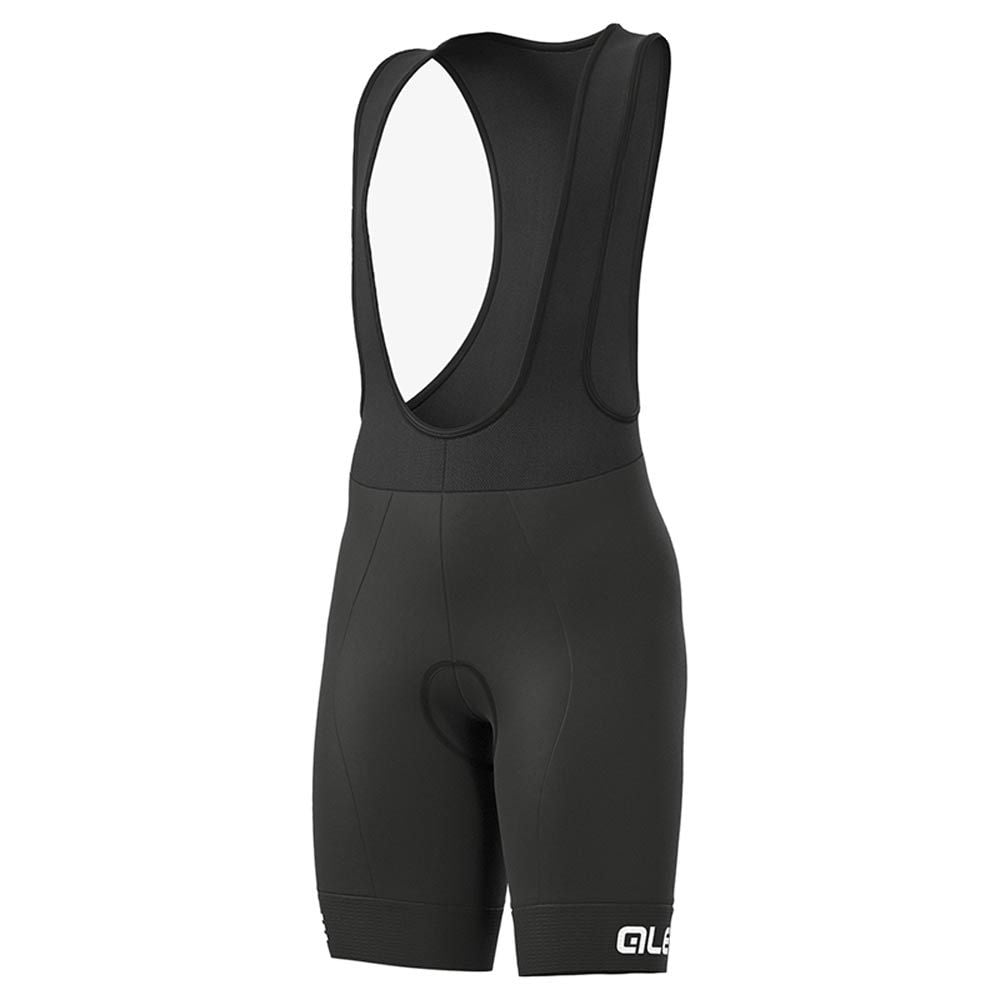 Ale kids cycling bib shorts in black