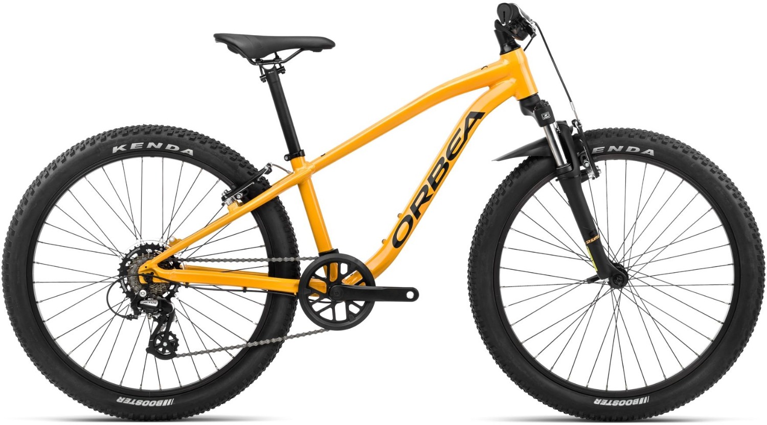 Best 24 inch kids mountain bikes: The Orbea MX 24 XC on a blank background