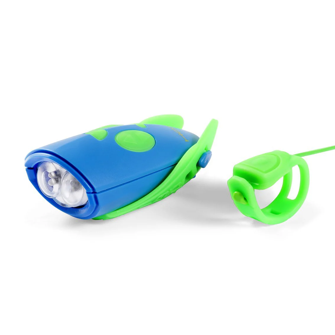 Bike lights for kids bikes - Hornit MINI horn and light in one