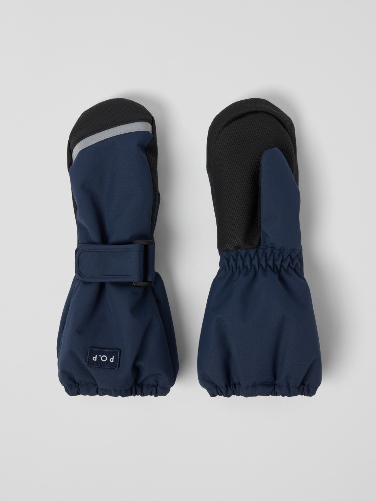 The best children's winter cycling gloves - Po.P Padded mittens blizzard